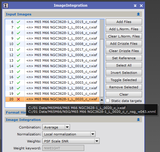 ImageIntegration